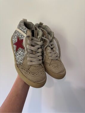 Shu Shop Paulina Kids Glitter Sneaker  Toddler 12